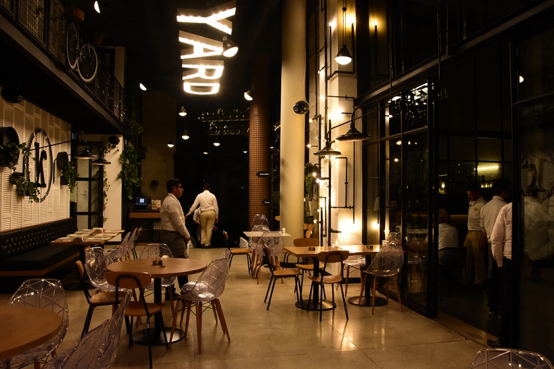 Kitchen Yard on Saturday Night